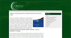 Desktop Screenshot of coastsunderstress.ca